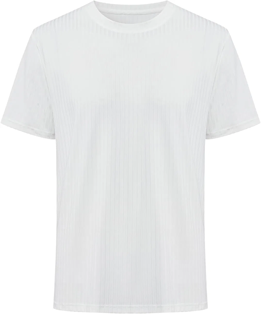 Мужская футболка с круглым вырезом 02-t Shirt, White