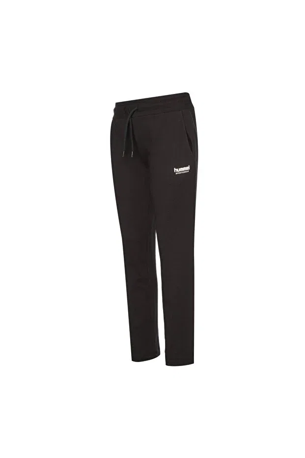 Детские спортивные штаны для девочек хлопковые Hummel, Black — фото 4