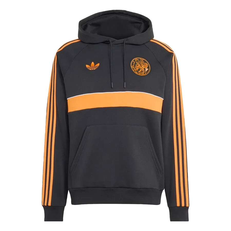 Спортивная толстовка ADIDAS PERFORMANCE 'Ajax Amsterdam' черного цвета