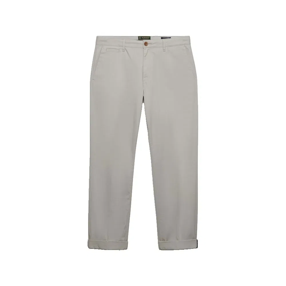 Брюки чинос Regular Fit Superdry Premium, белый — фото 3