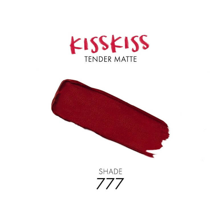 Помада для губ Guerlain KissKiss Tender Matte, красный — фото 3