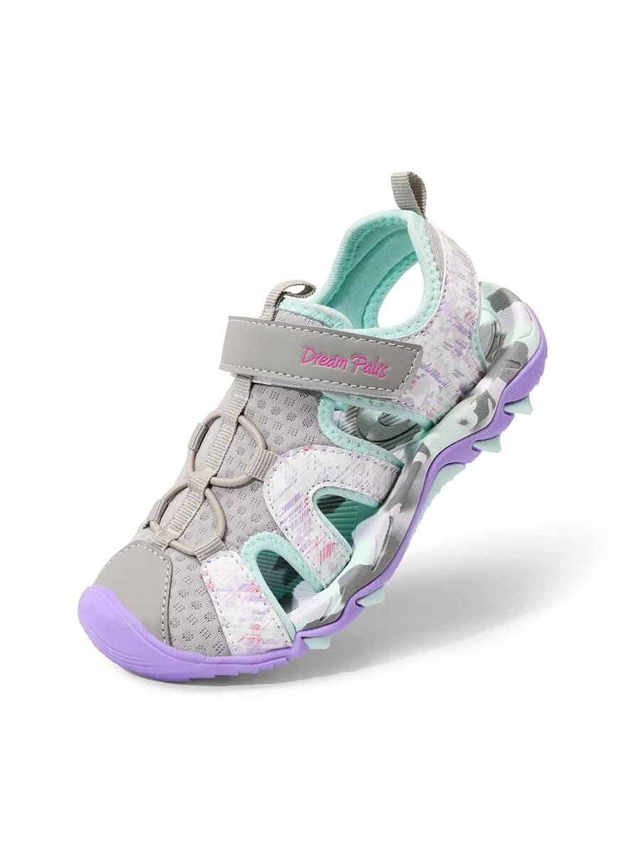 Сандалии Dream Pairs фиолетового цвета — фото 2