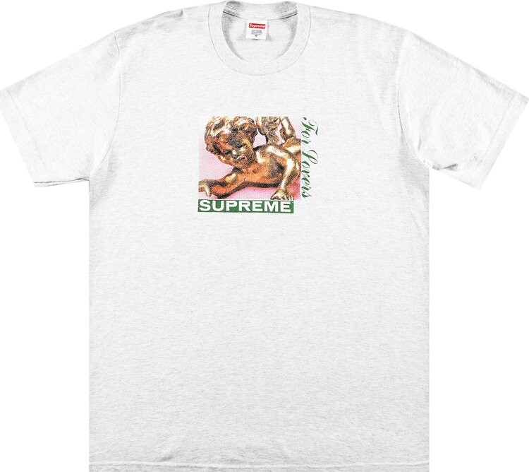 

Футболка Supreme Lovers Tee 'Ash Grey', серый