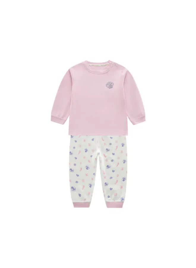 Комплект пижамы с длинным рукавом Labi Baby, фиолетовый