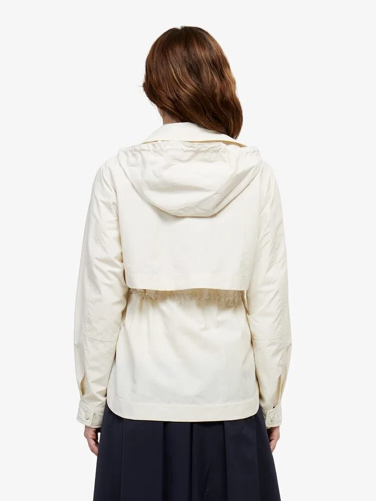 Куртка LACOSTE сафари женская Ivory — фото 3
