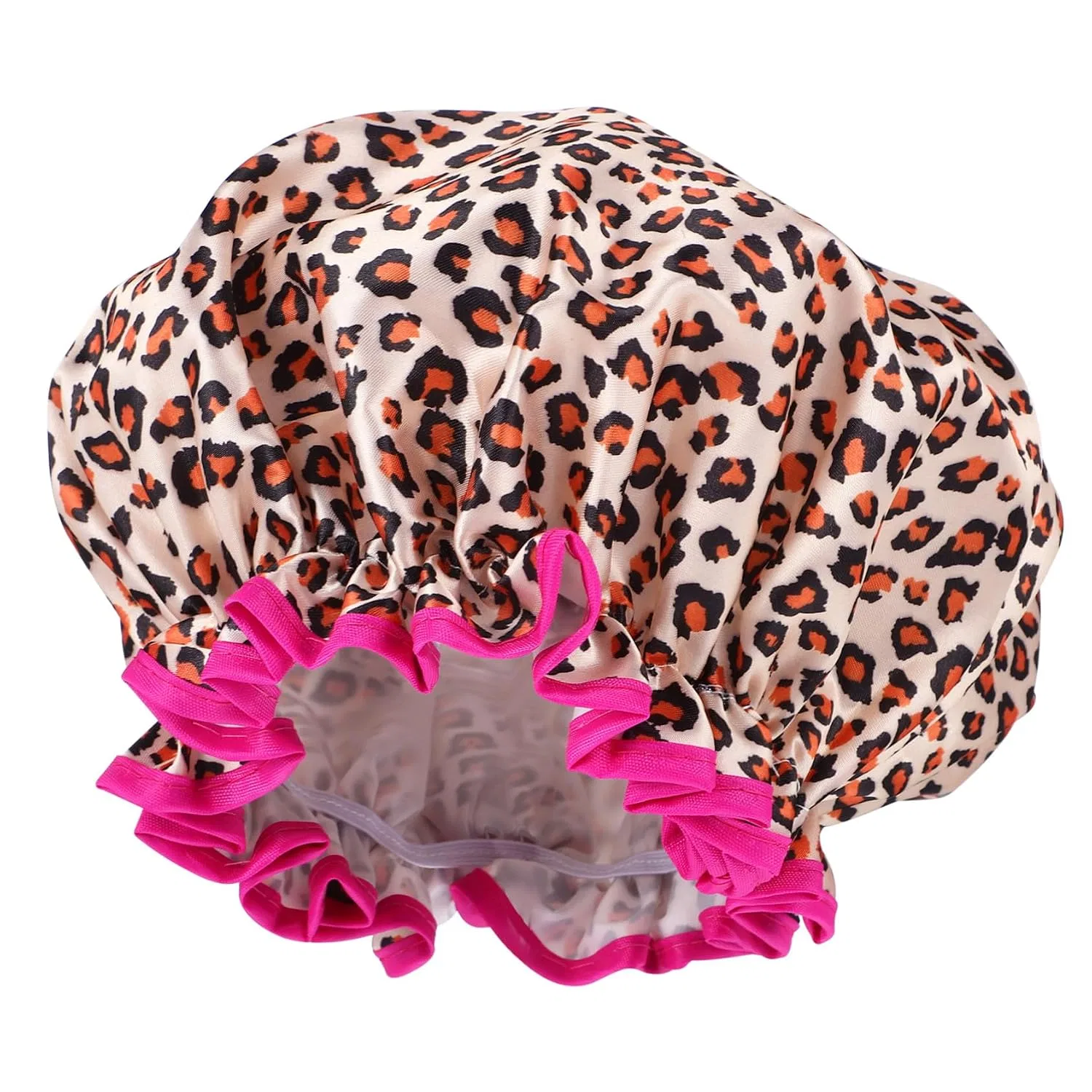 Шапочка для душа Leopard COLLBATH, PEVA, 27x11x0.3 см, мультиколор