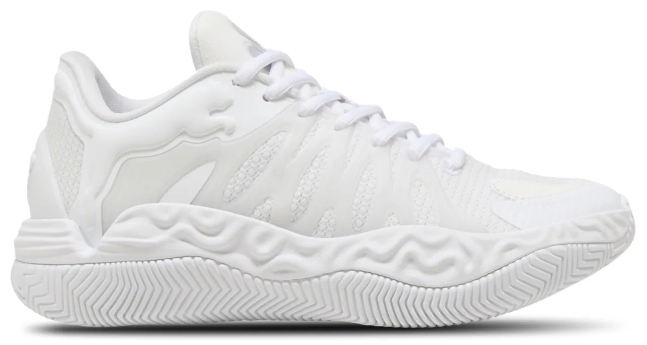 Детские баскетбольные кроссовки для мальчиков Hali 1 Team PUMA, White White