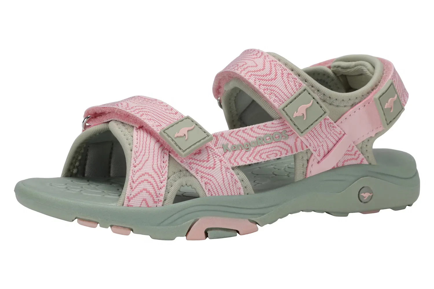 Сандалии Kangaroos розового цвета