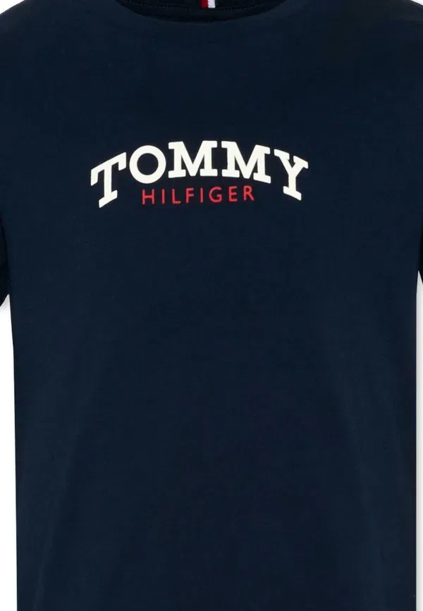 Футболка с принтом Print T-shirt Tommy Hilfiger, синий — фото 3