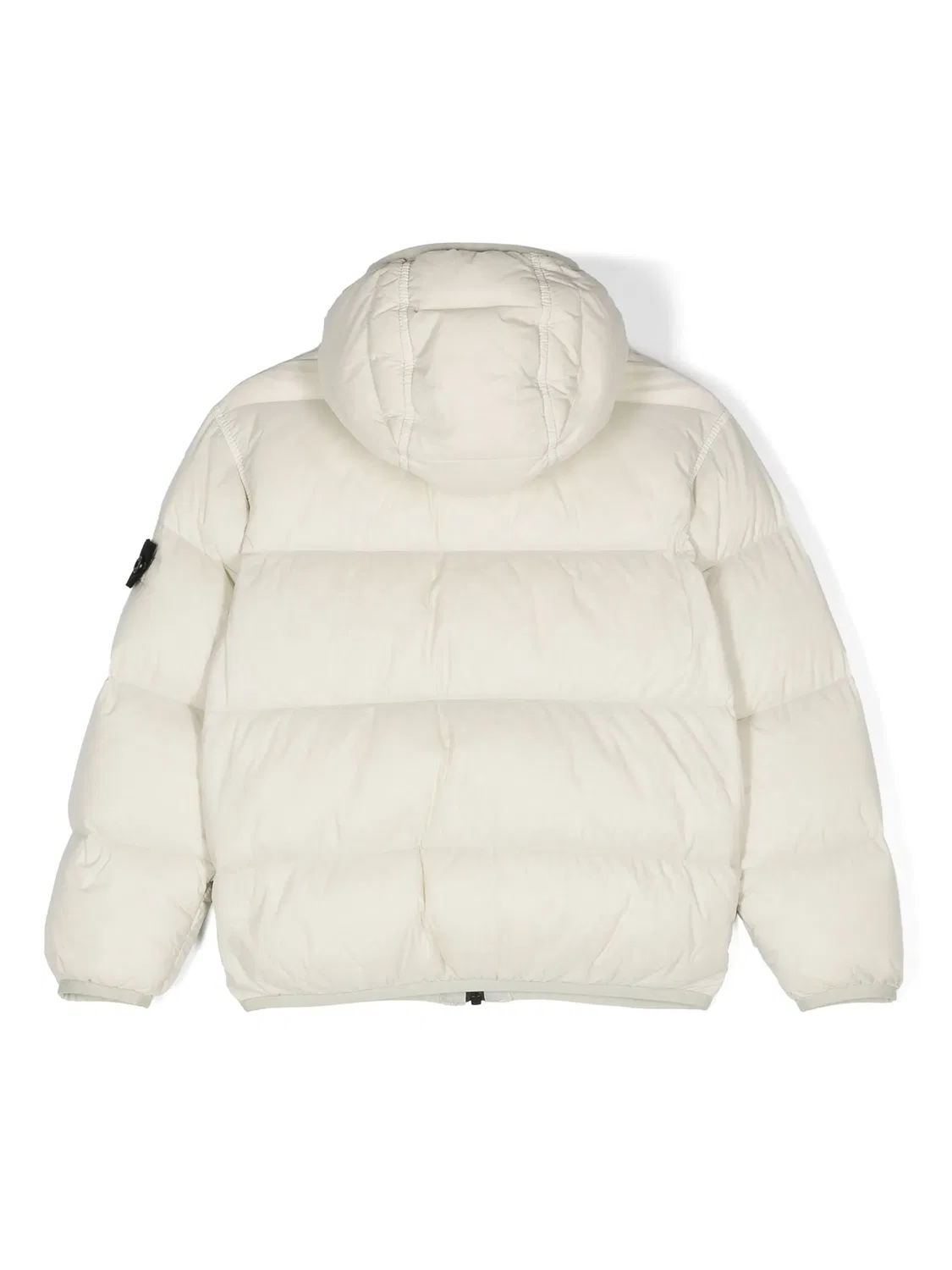 Утепленная куртка с эмблемой компаса Stone Island, светло-бежевый — фото 2