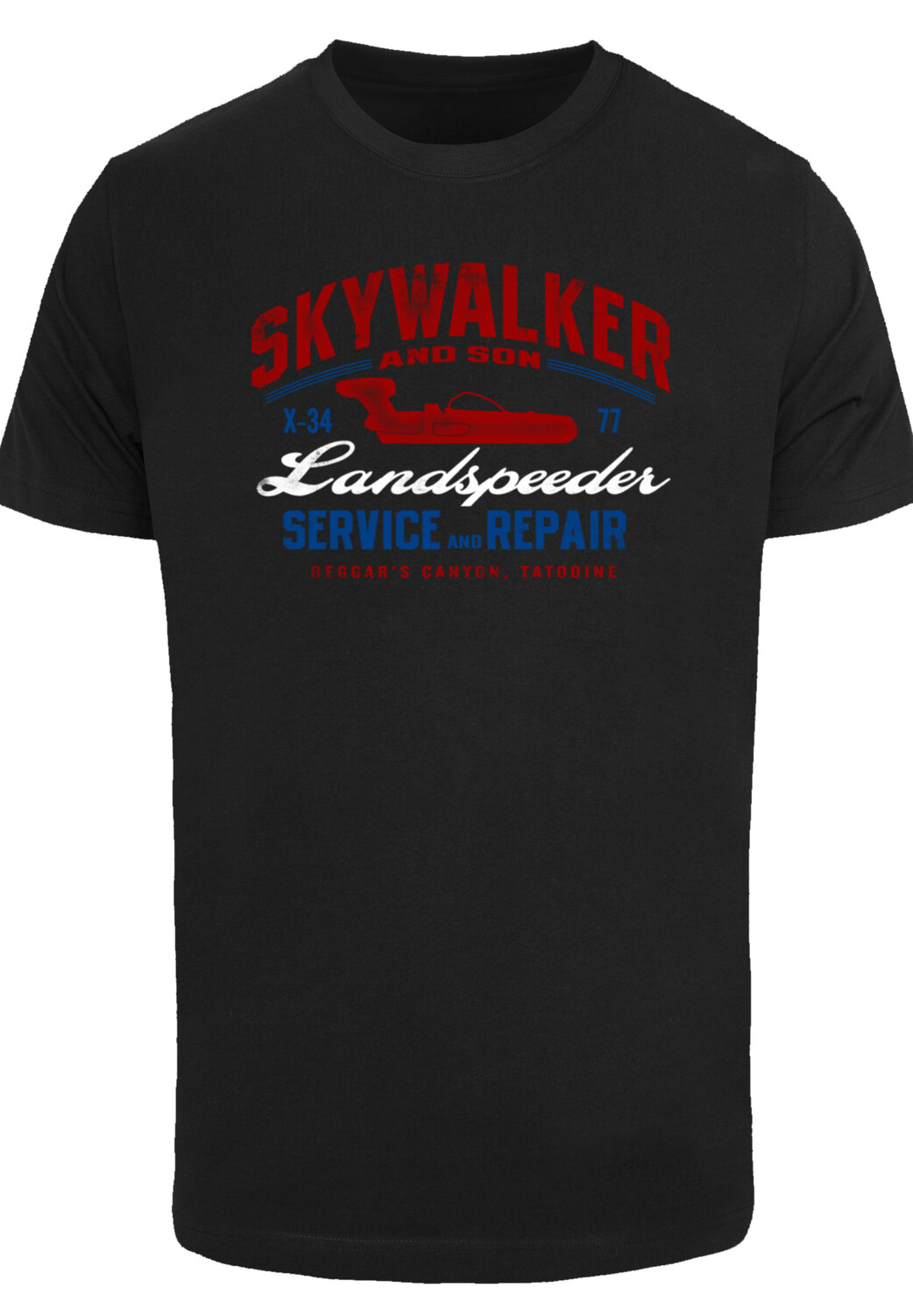 

Футболка F4NT4STIC Star Wars Landspeeder, черный