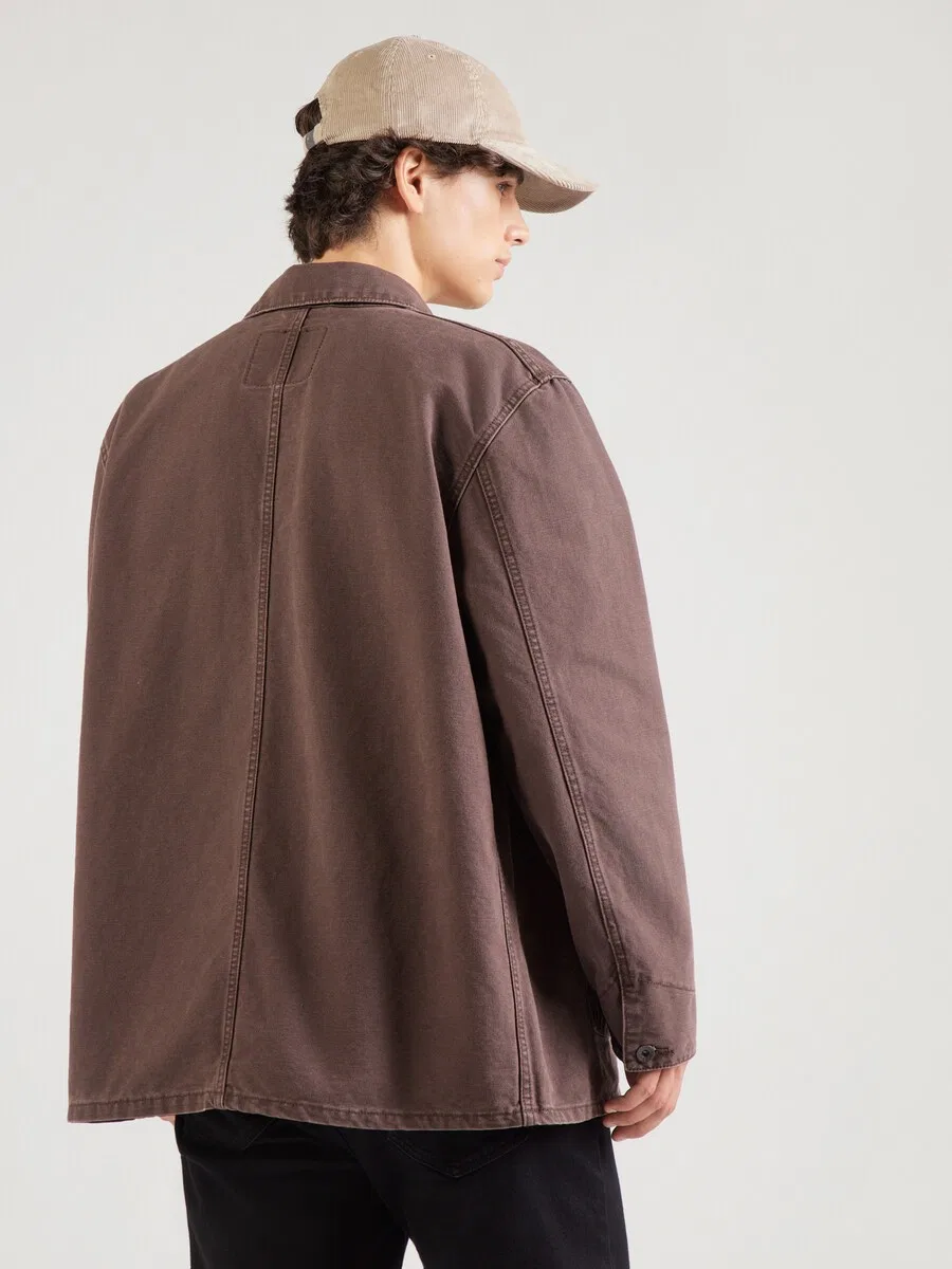 Куртка LEVI'S Between-Season Jacket 'Berkley' шоколадного цвета — фото 4