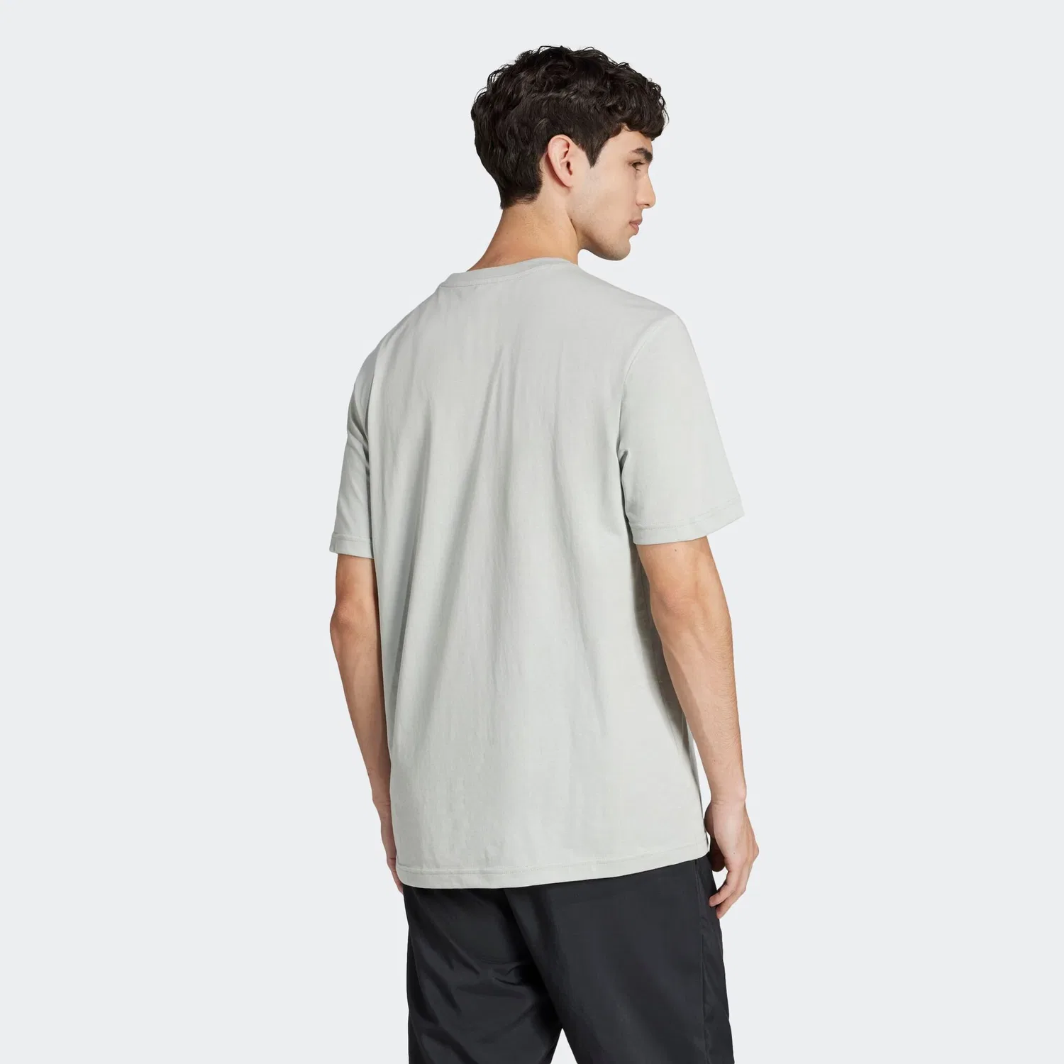 Детская футболка с камуфляжным принтом Adidas Sportswear, Wonder Silver — фото 3
