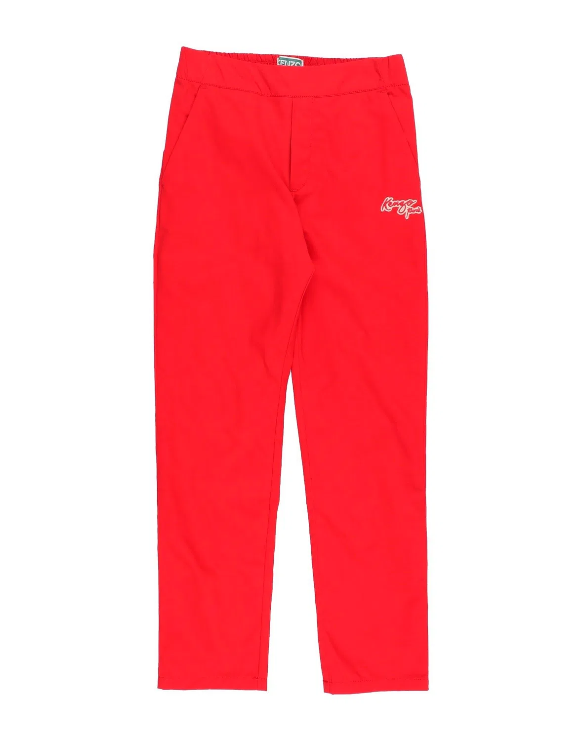 Детские брюки для мальчиков хлопковые Kenzo Kids, красный