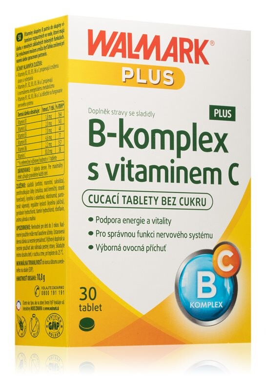 

Добавка для поддержки иммунной системы Walmark B-complex PLUS + vitamin C