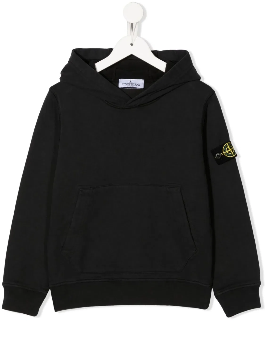 Толстовка с капюшоном с компасом Stone Island, черный