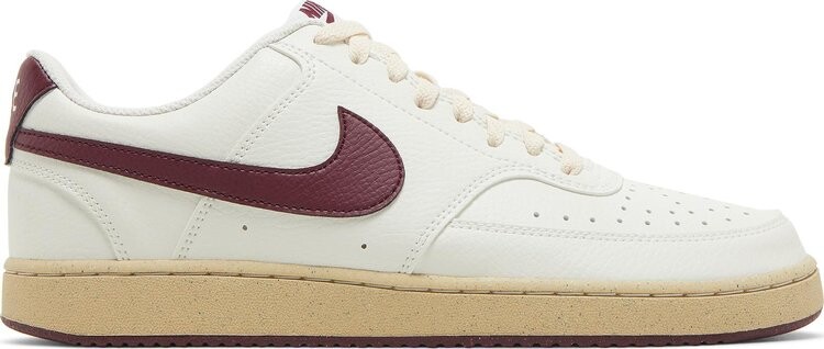 

Кроссовки Nike Court Vision Low Next Nature 'Sail Dark Beetroot', кремовый, Бежевый;серый, Кроссовки Nike Court Vision Low Next Nature 'Sail Dark Beetroot', кремовый