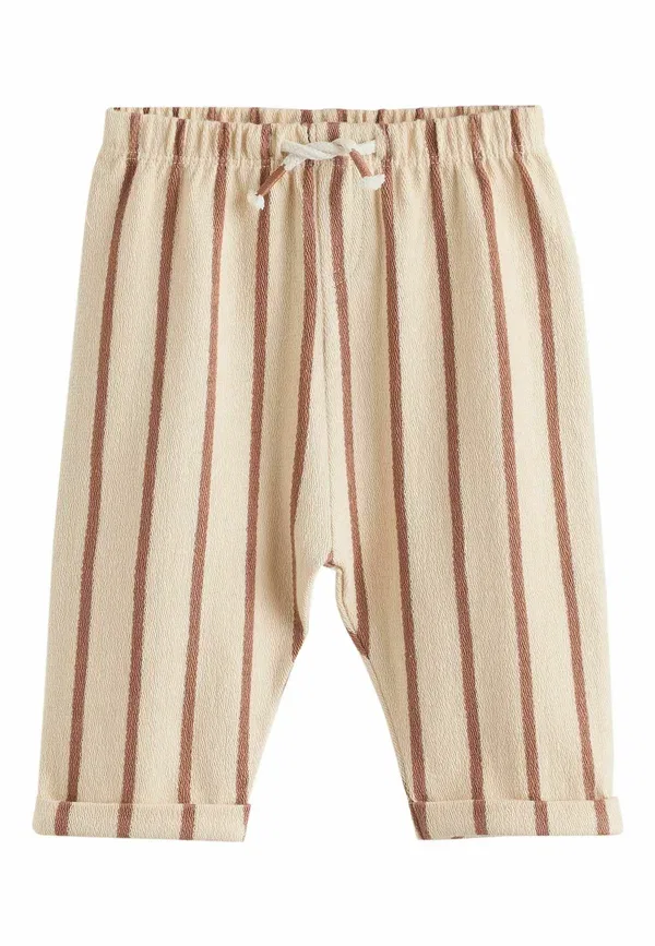 Брюки из 100% хлопка Regular fit - baby straight leg joggers 3 pack Next, minerals — фото 3
