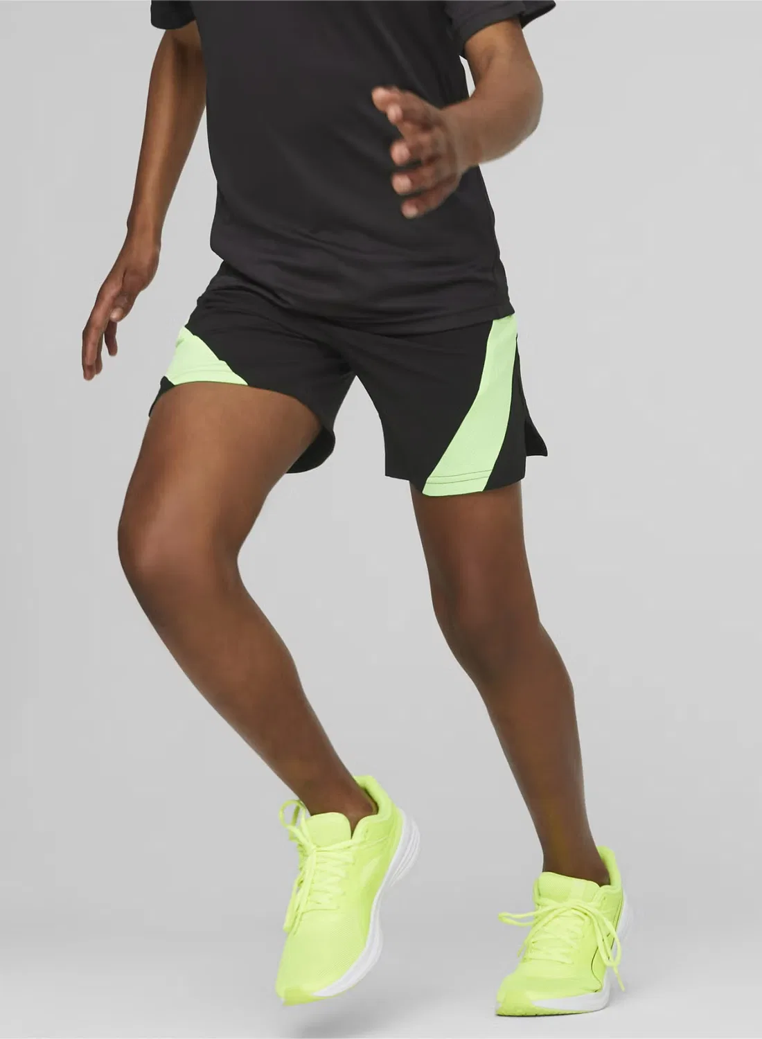 Шорты спортивные с эластичным поясом Puma, черный
