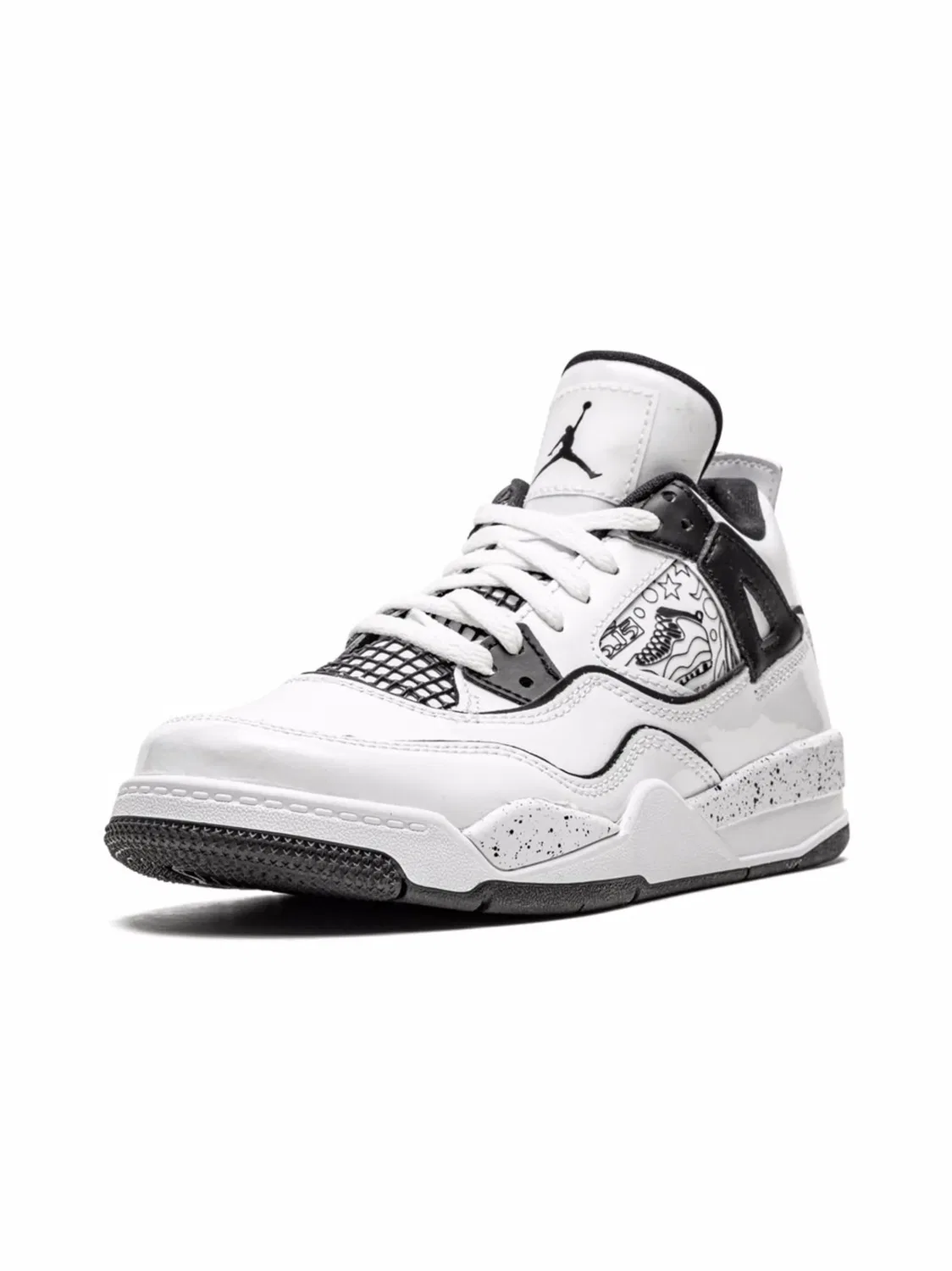 Кроссовки Retro DIY Jordan, белый — фото 4