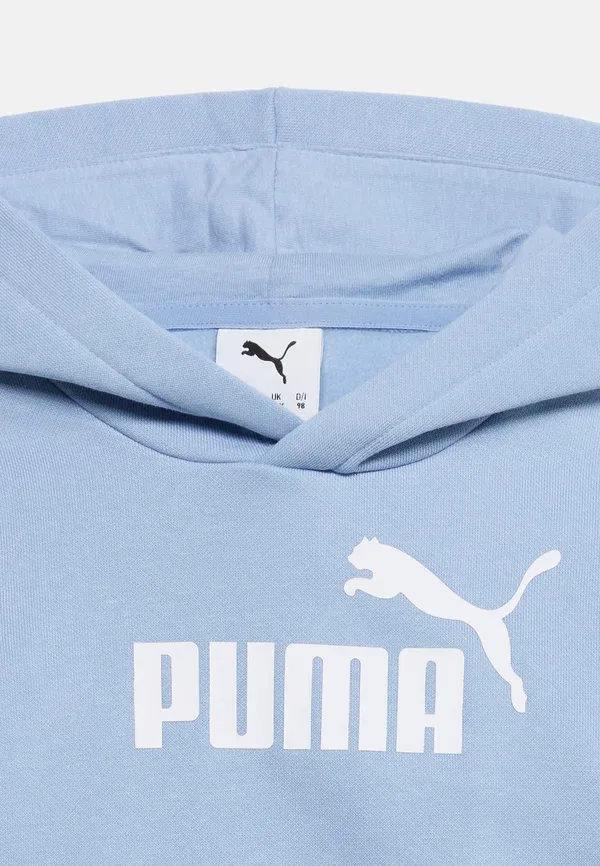 Костюм из футера с принтом Puma, синий — фото 4