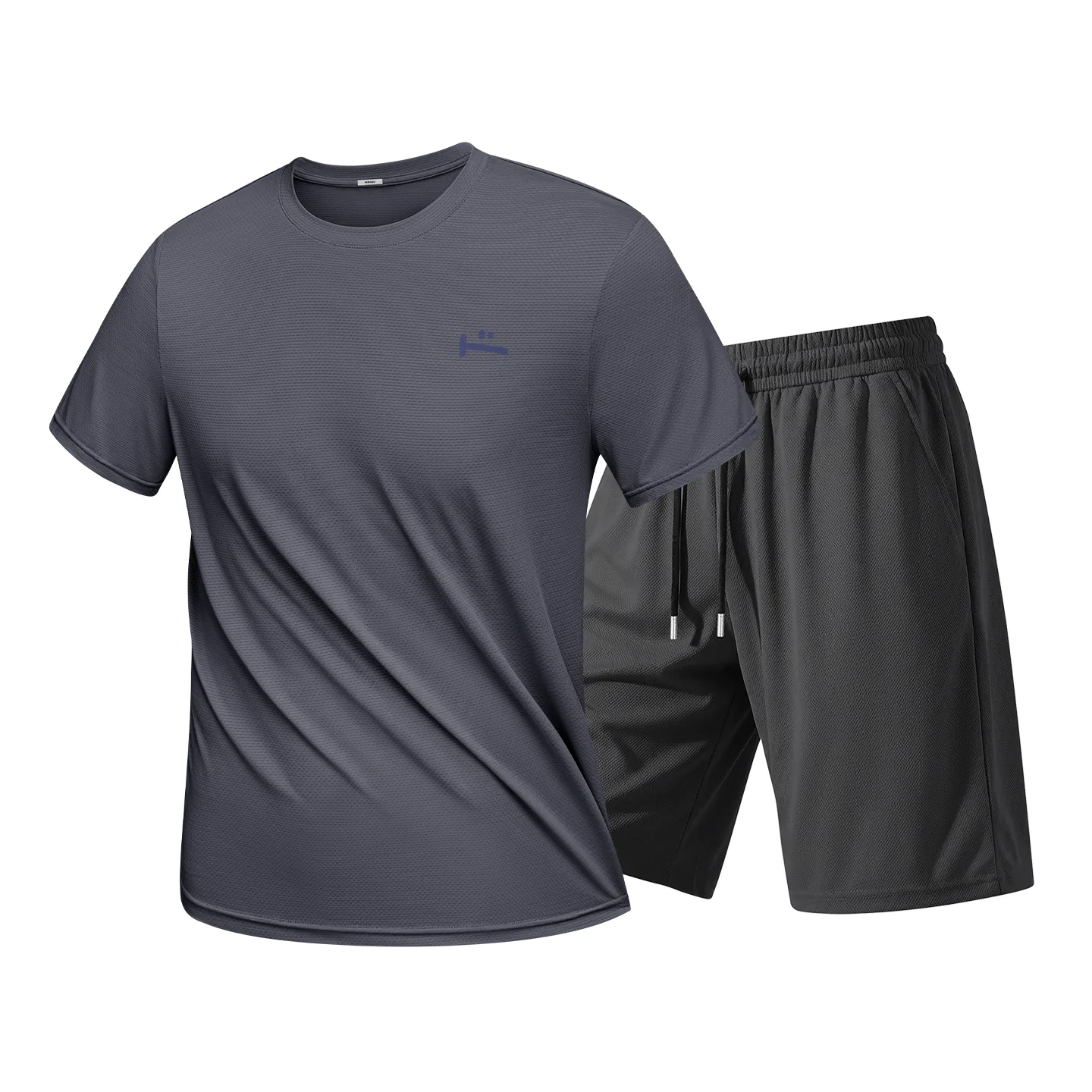Комплект спортивной одежды для всех Детский с принтом MINISO, Dark Gray