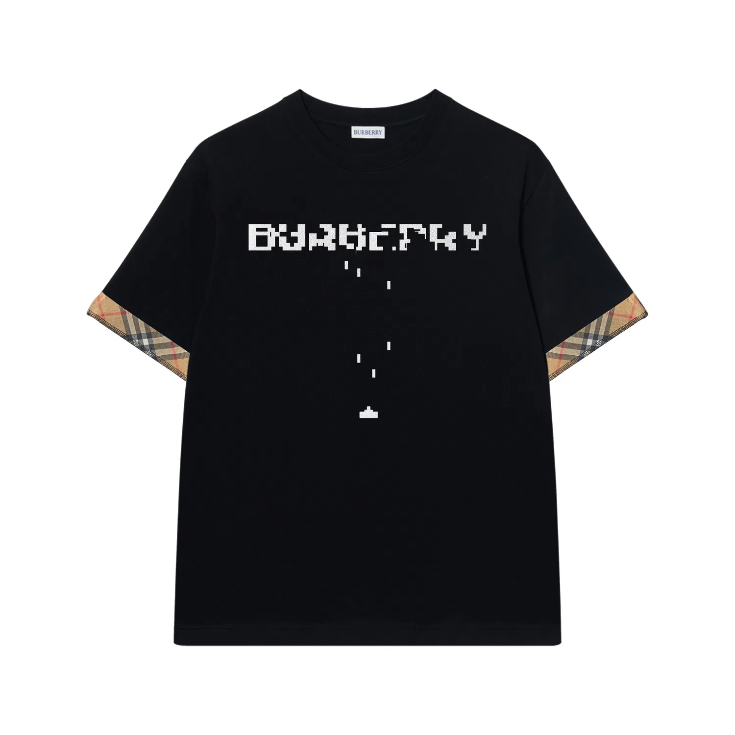 Мужская футболка с круглым вырезом Elegant Teddy Burberry, Black — фото 4