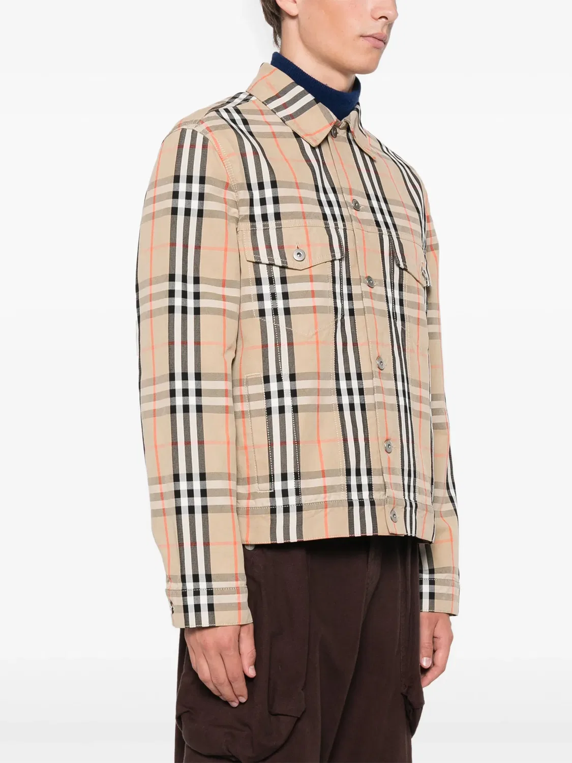 Burberry Куртка в Архивном Бежевом — фото 2