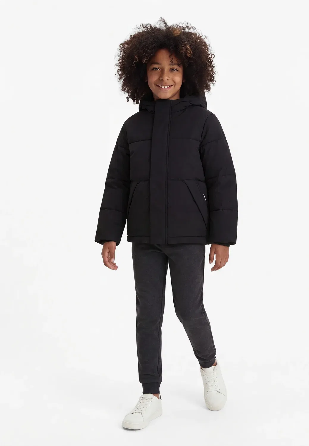 Куртка-Пуховик Jjesoho - зимняя куртка Jack & Jones Junior, Black
