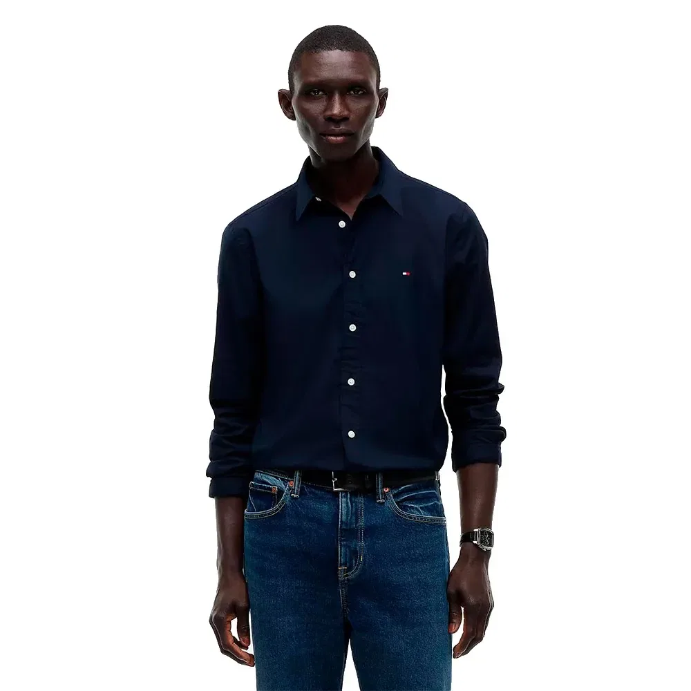 Мужская рубашка с длинным рукавом Tommy hilfiger, Blue