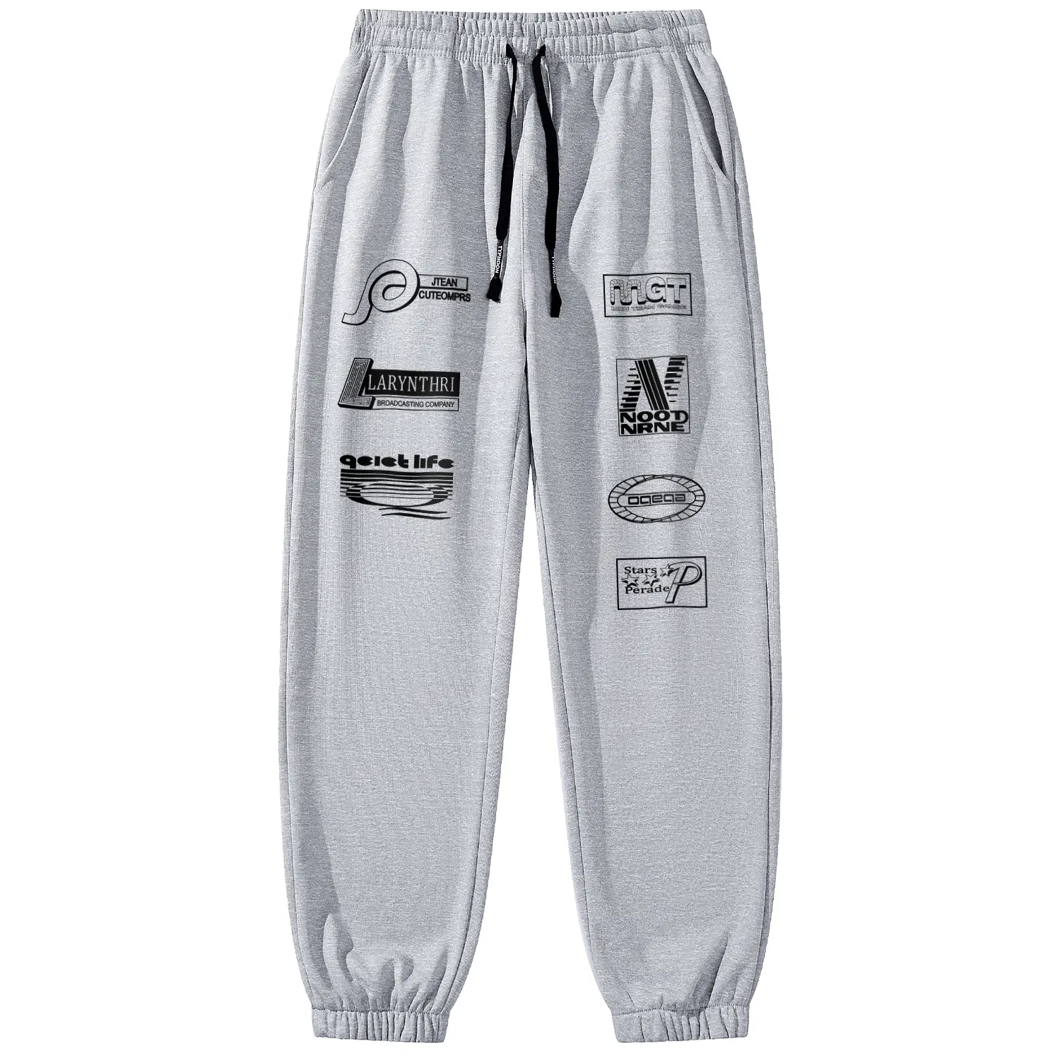 Детские повседневные штаны с манжетами Disney, Light Gray
