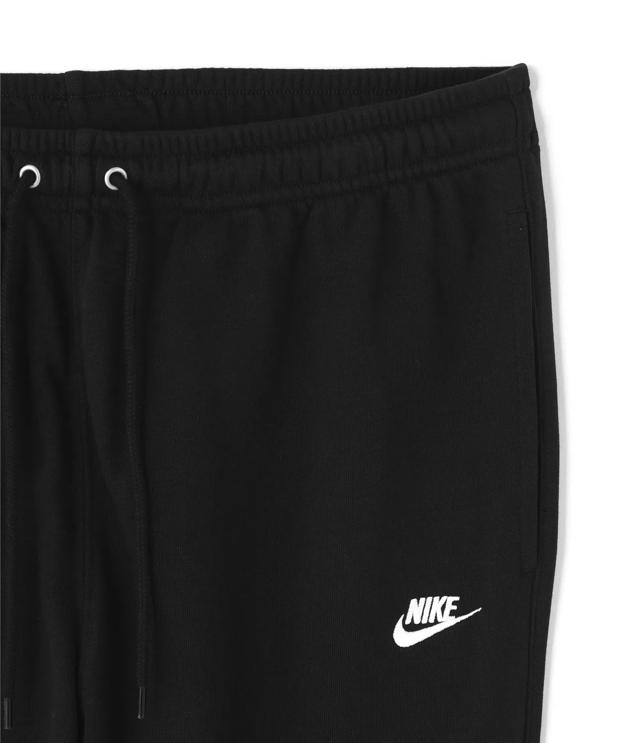 Мужские спортивные штаны-джоггеры с утеплением из футера NIKE Club French Terry Jogger, Черный — фото 4