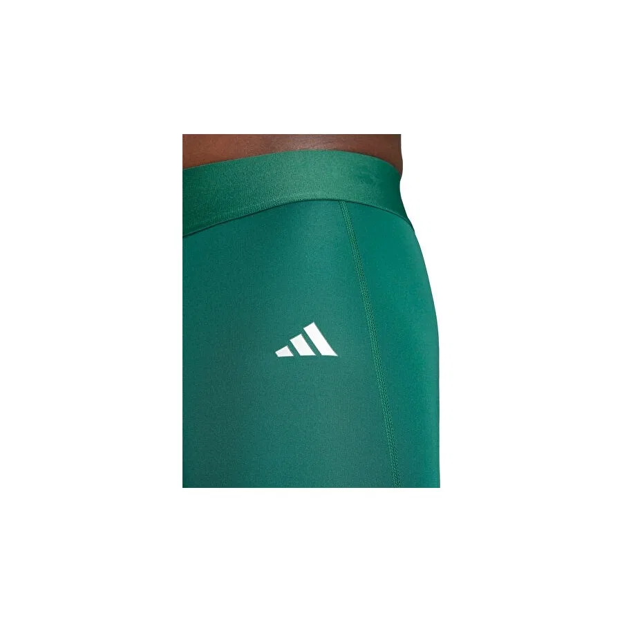 Спортивные тайтсы с длинным рукавом adidas Techfit Shrt Tight M, Зеленый — фото 4