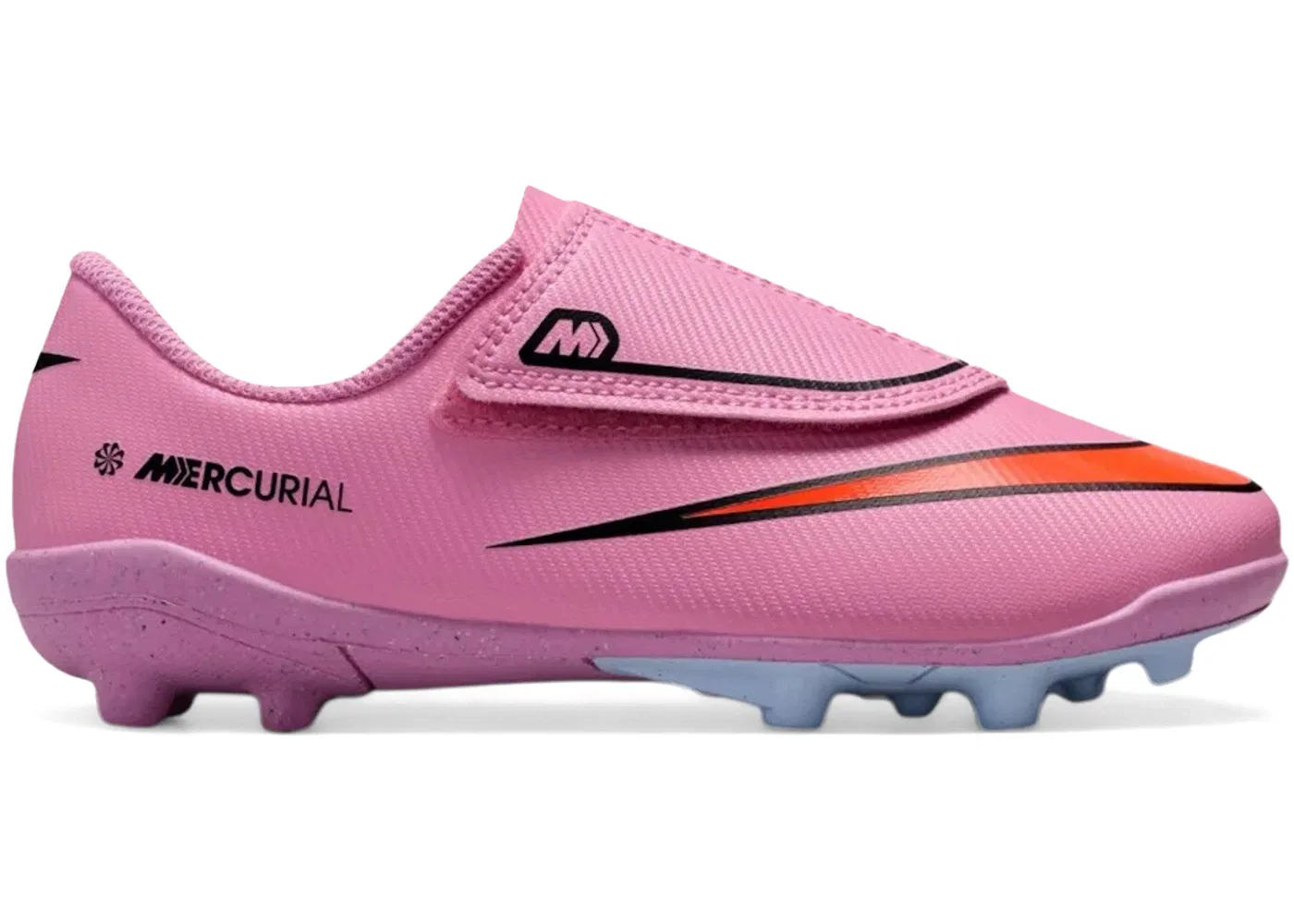 Детские бутсы Nike Zoom Mercurial Vapor 16 Club MG Scary Good Pack, Magic Flamingo/Total Crimson/Black