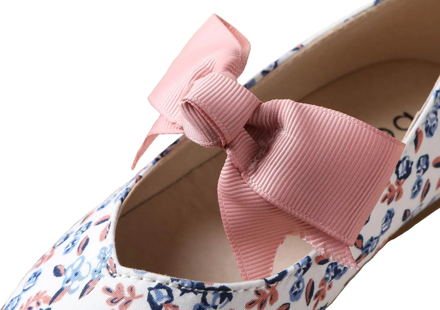 Детские туфли-балетки Мэри Джейн для девочек ContiKids, Bowknot Pink — фото 3