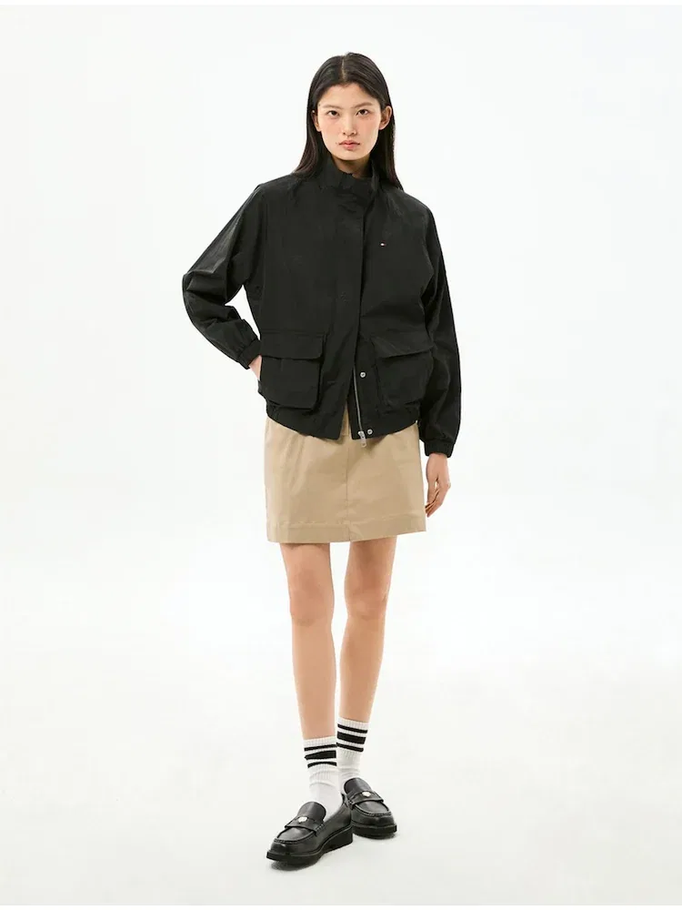 Куртка Utility Windbreaker TOMMY HILFIGER, Black — фото 2
