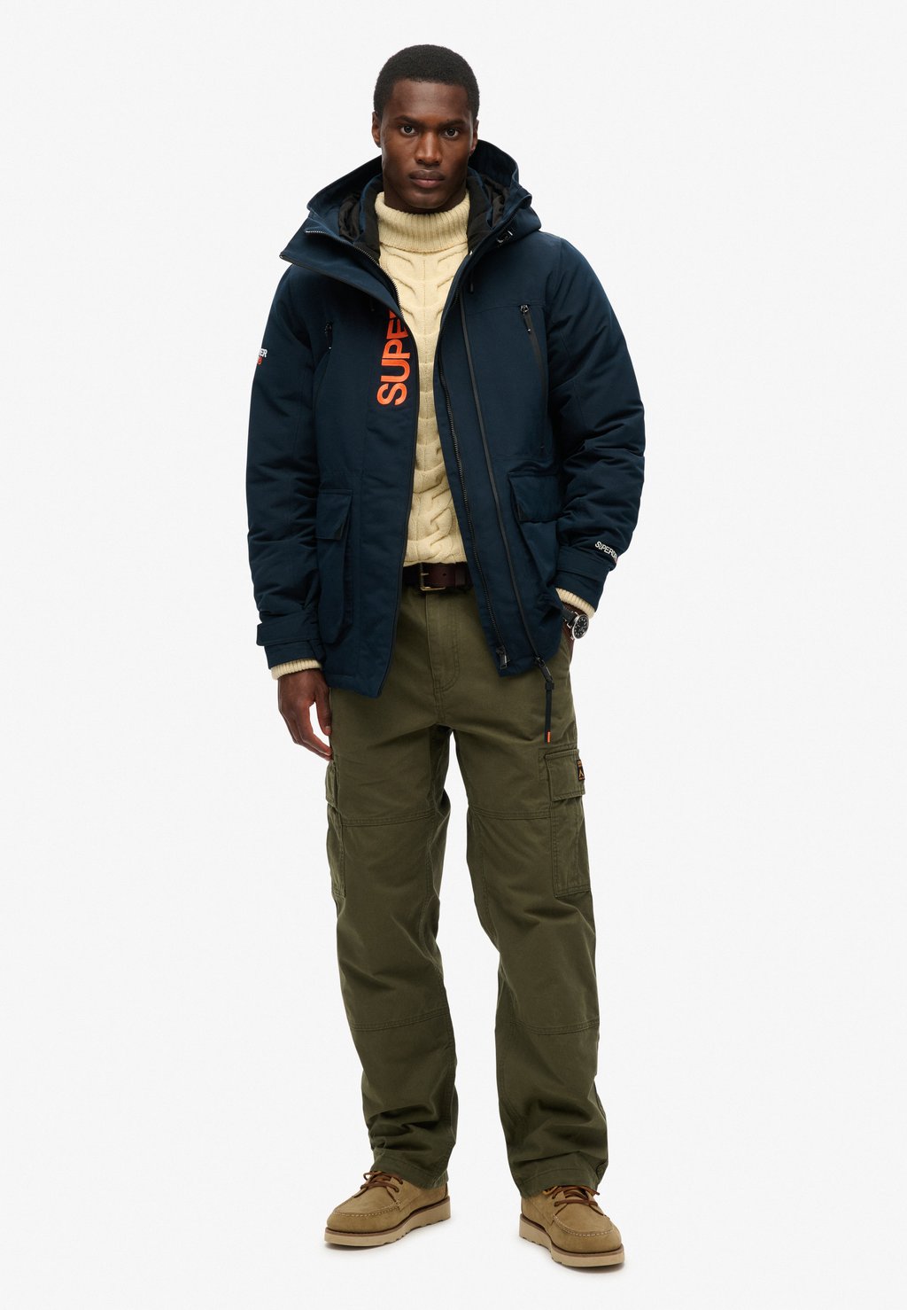 

Легкая куртка Superdry, синий