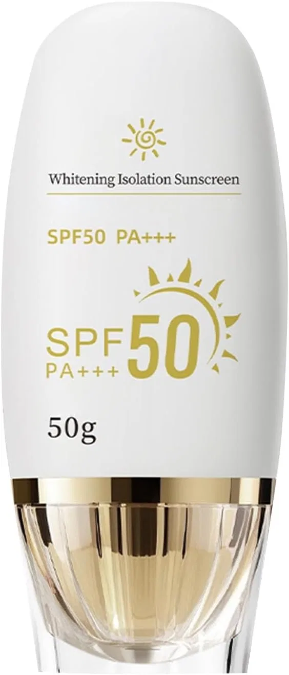 Солнцезащитный крем для лица и тела, увлажняющий, Generic, 50 г, желтый