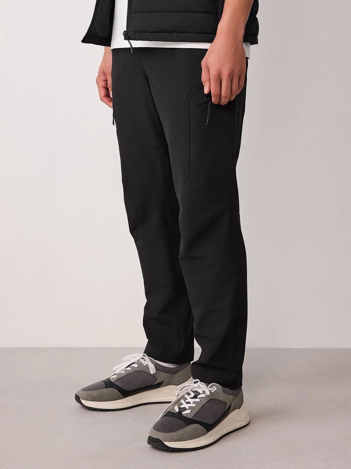 Брюки карго утилитарные DryTech, Slim Fit Next, черные