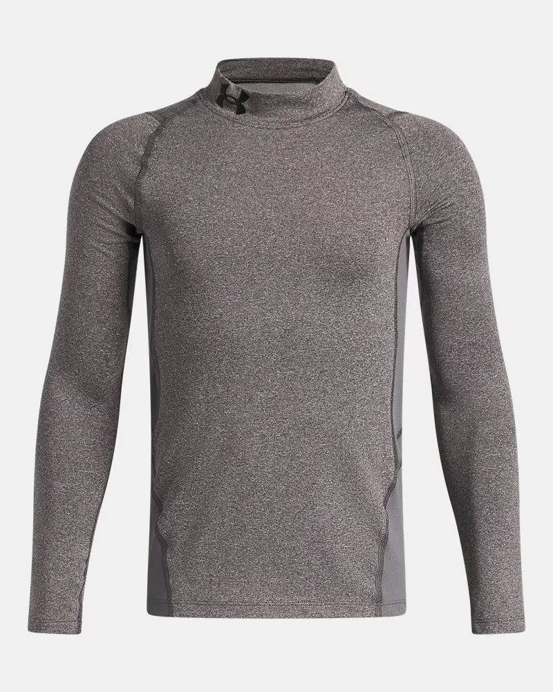 Лонгслив с высоким воротом ColdGear UnderArmour, Charcoal Light Heather/Black