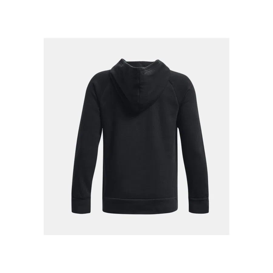 Детский свитшот с капюшоном и принтом UA Rival Fleece Big Logo Under Armour, Синий — фото 2