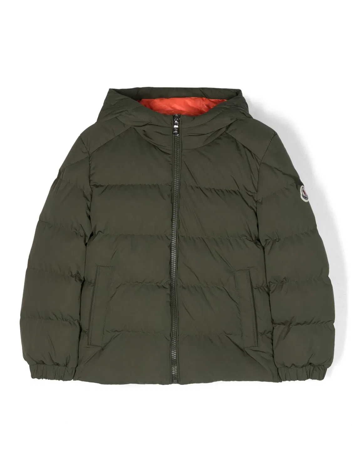 Куртка с капюшоном и утеплителем MONCLER GENIUS, темно зеленый