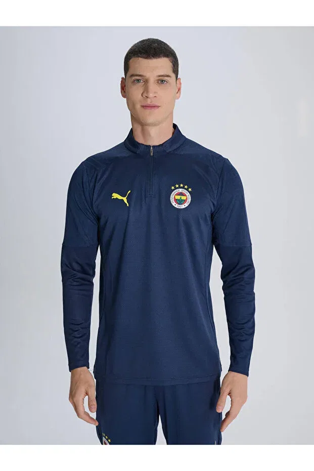 Детские свитшот для девочек с длинным рукавом Fenerbahçe, Navy Blue