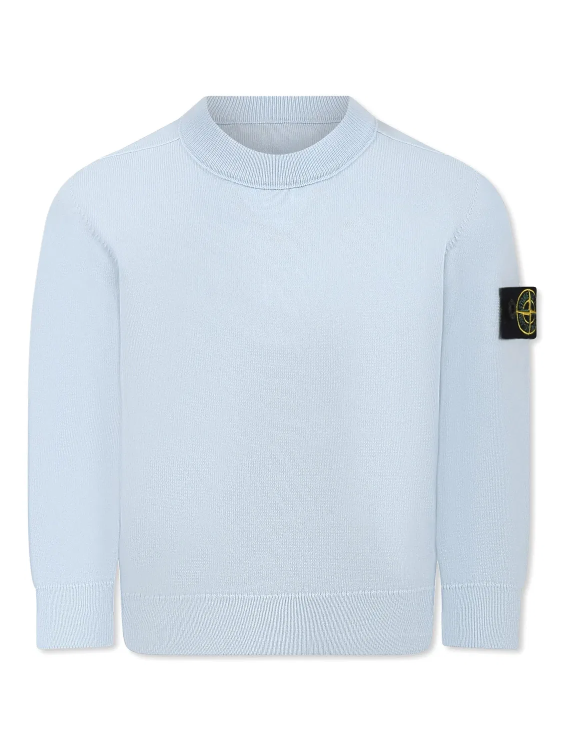 Худи из органического хлопка Stone Island, синий