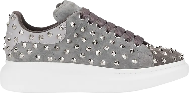 

Кроссовки Alexander McQueen Oversized Spiked Sneaker Grey, серый