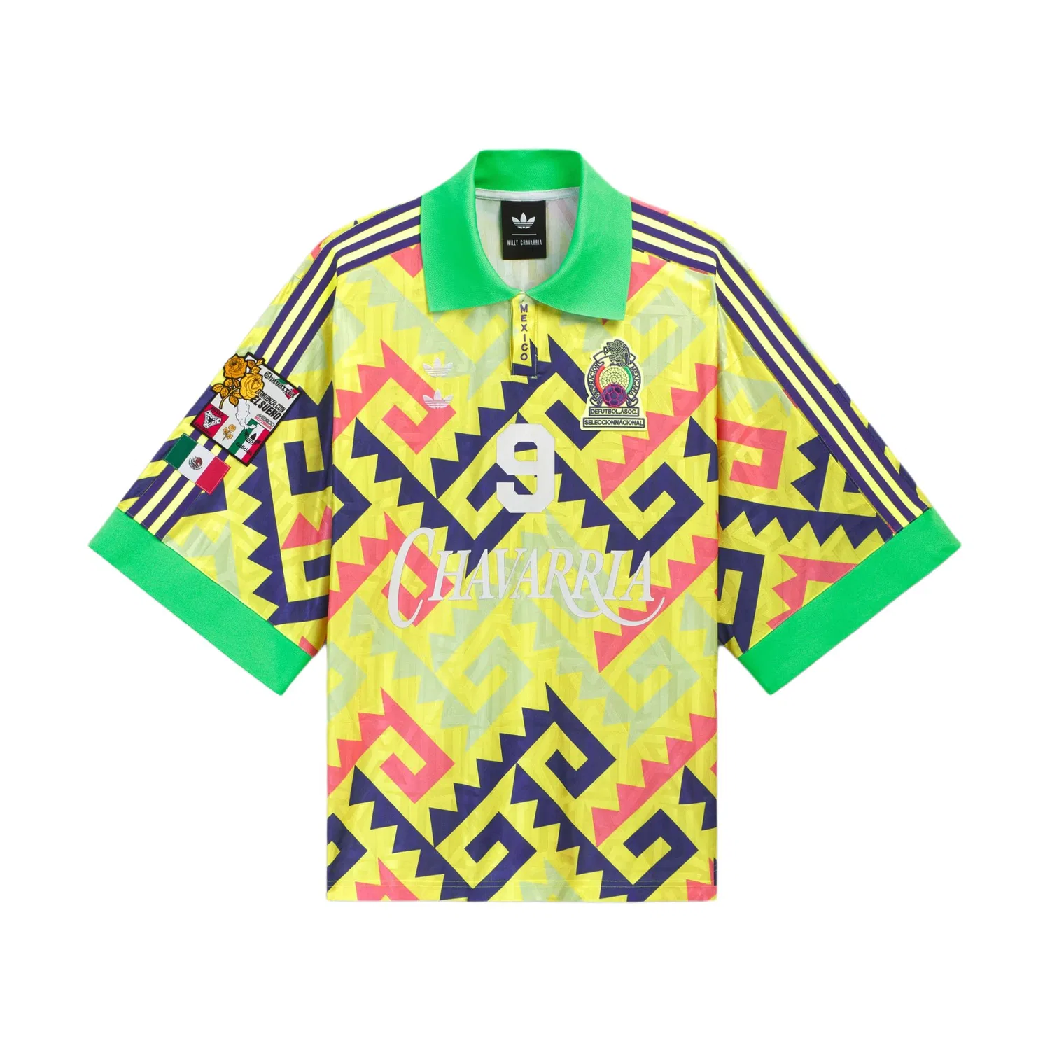 Женское поло с воротником Solar Purple/Swirl Neon Red, Adidas Originals