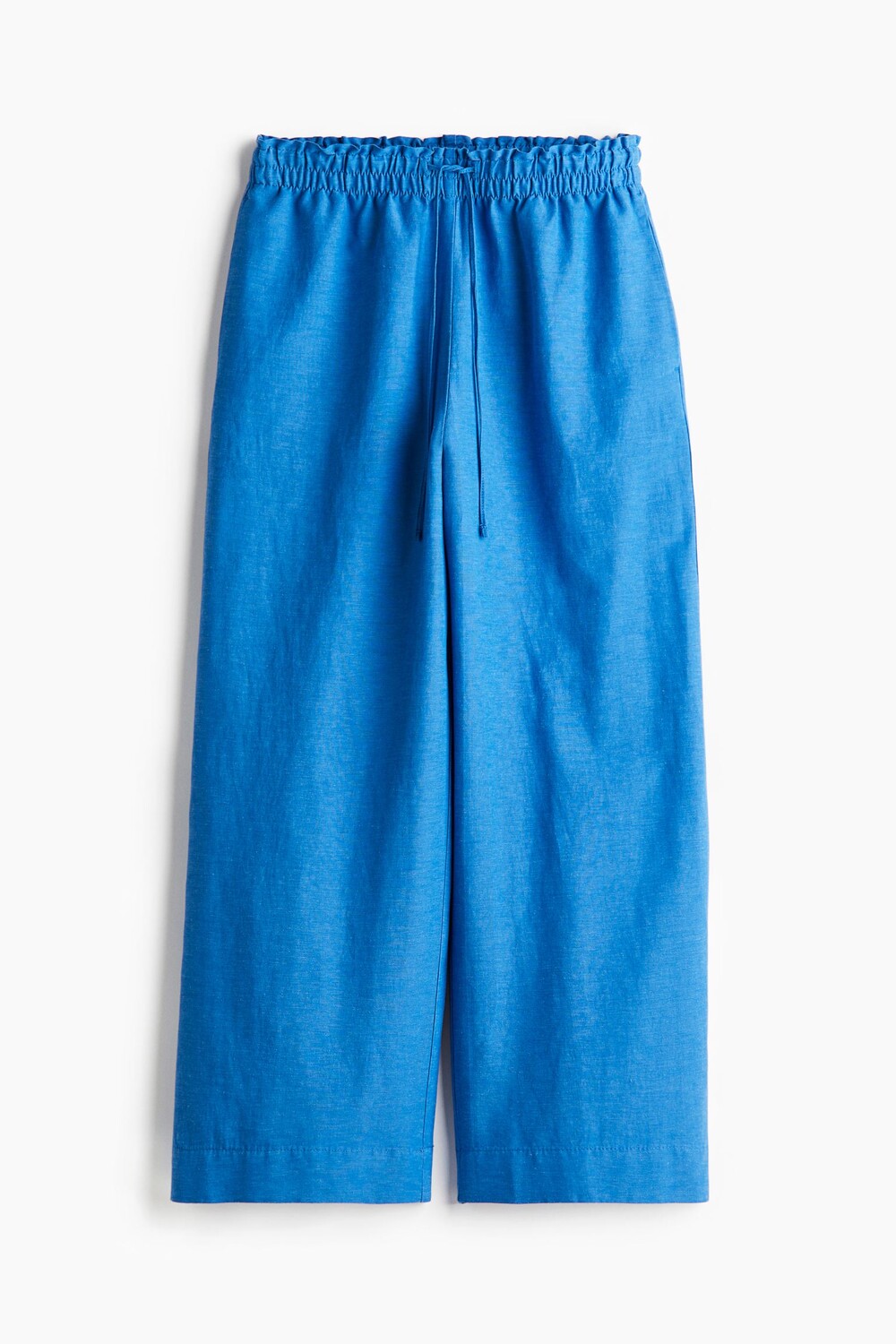 

Брюки H&M Linen-blend, синий