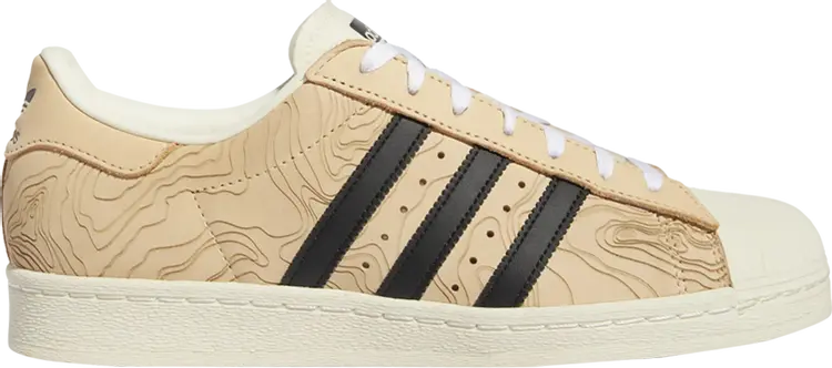 

Кроссовки Adidas Superstar 'Topographic Laser', кремовый, Бежевый, Кроссовки Adidas Superstar 'Topographic Laser', кремовый
