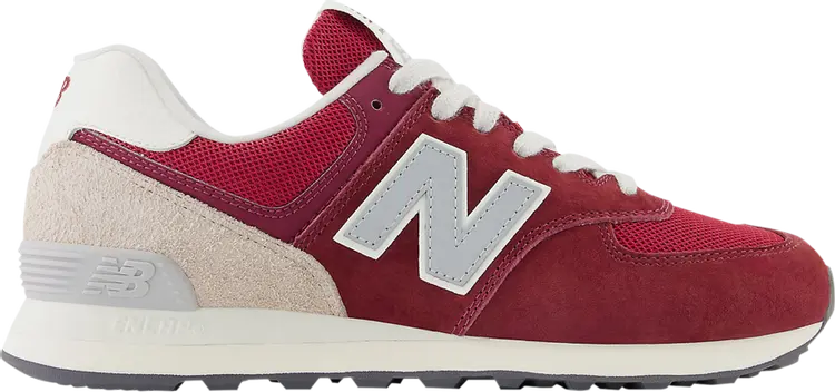 

Кроссовки New Balance 574 'Lunar New Year - Classic Crimson', красный