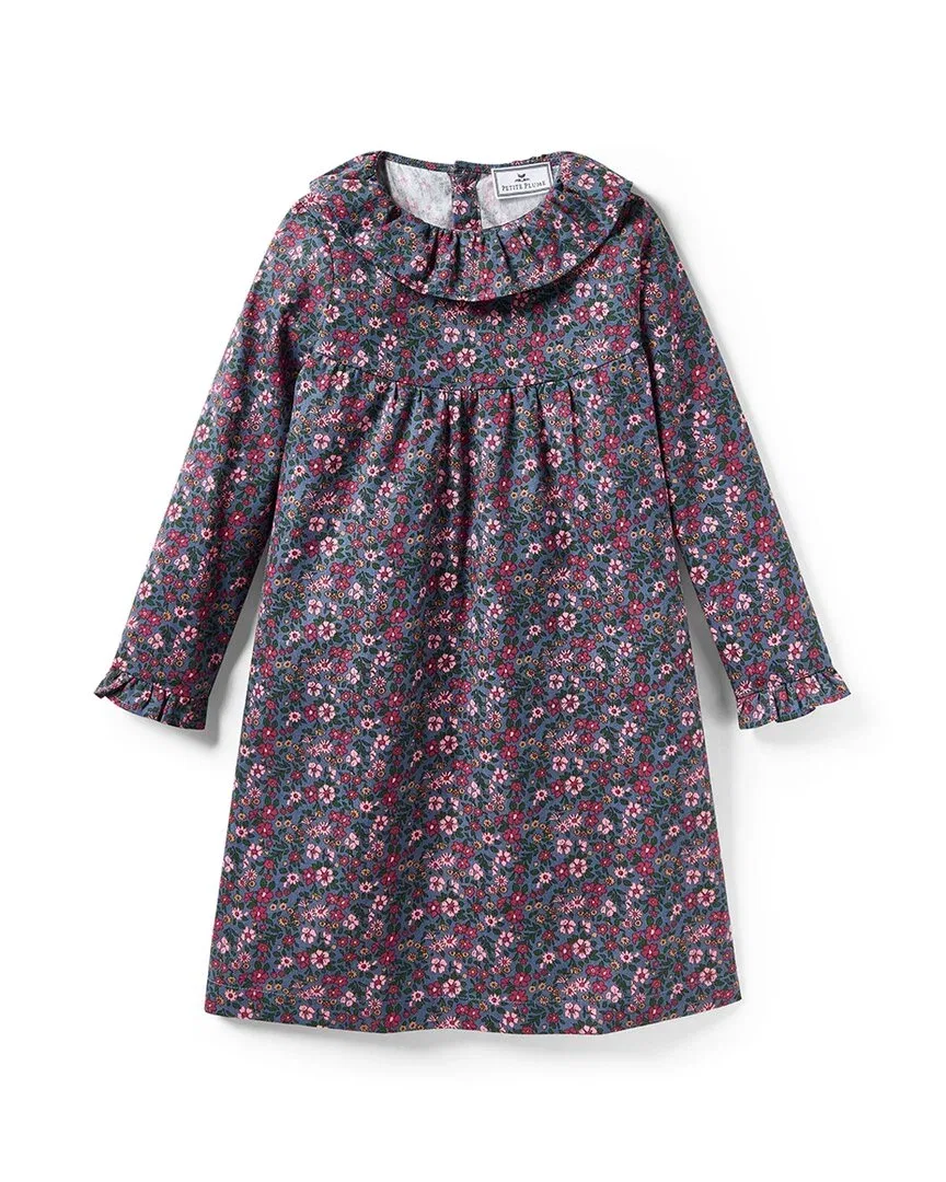 Детская ночная сорочка с оборками Petite Plume Scarlett Nightgown, мультиколор